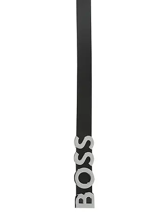 BOSS | Ceinture en cuir BOLD | schwarz